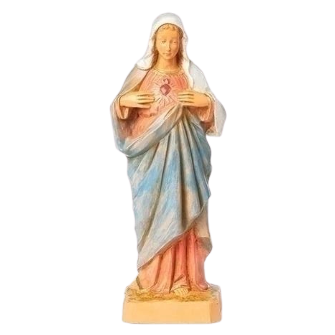 Immaculate Heart of Mary Fontanini 6.5’ Scale Figurine 52025 from the Fontanini Religious Statues Collection