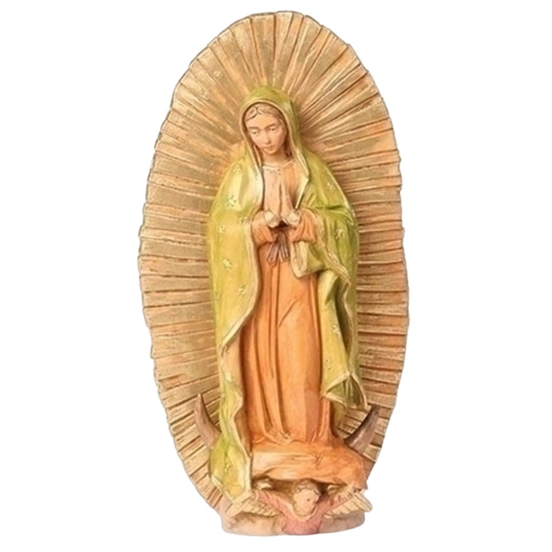 Our Lady of Guadalupe Fontanini 6.5’ Scale Figurine 52024 from the Fontanini Religious Statues Collection