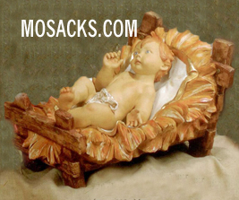 Fontanini Nativity 70" Masterpiece Collection Infant Jesus w/Manger 57713