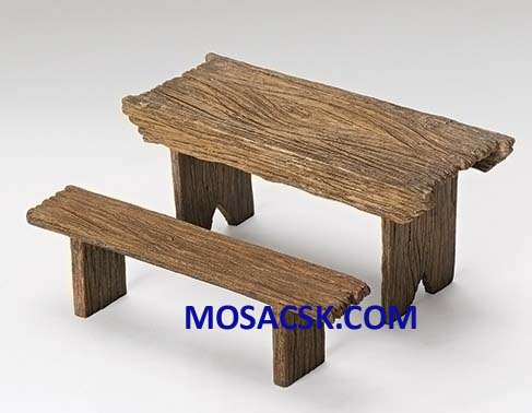 Fontanini 7.5 Inch Nativity Table And Bench 20-50898
