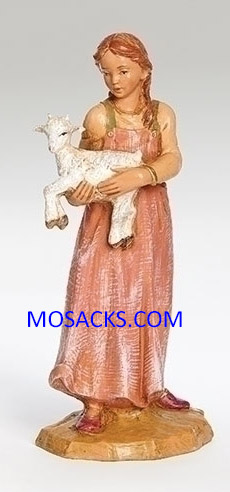 Fontanini  Nativity 7.5" scale Sarah Girl with Goat -52798