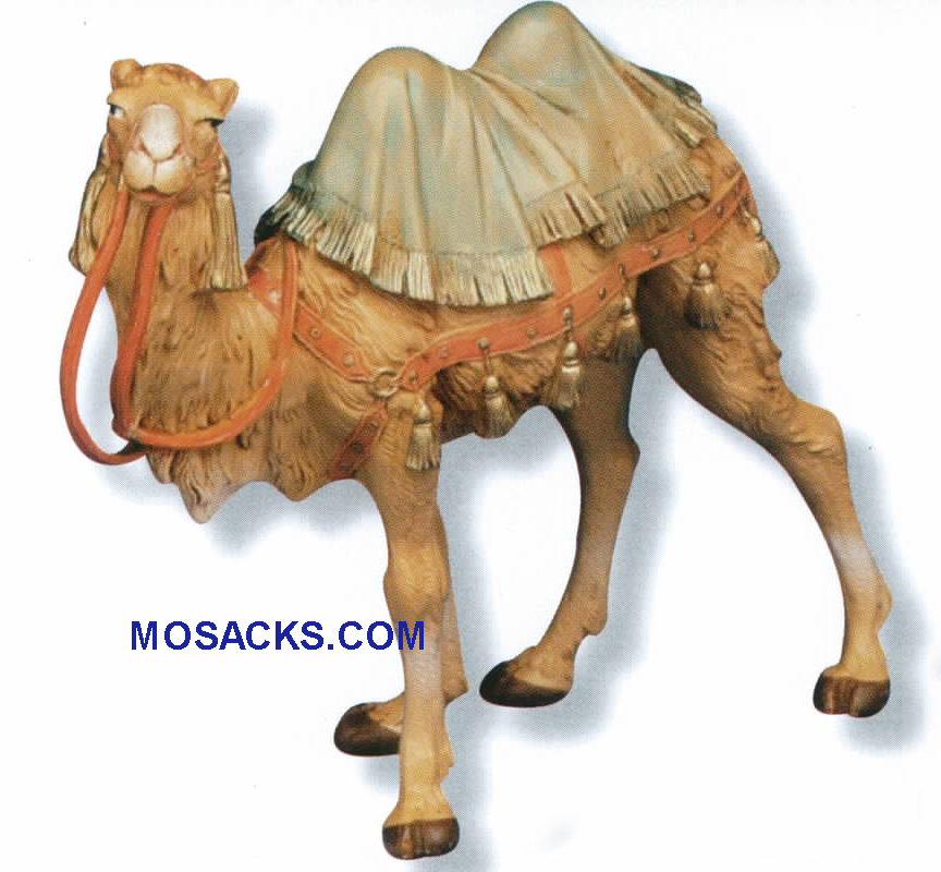 Fontanini Heirloom Nativity 7.5" scale Standing Camel-52744, Fontanini Animal