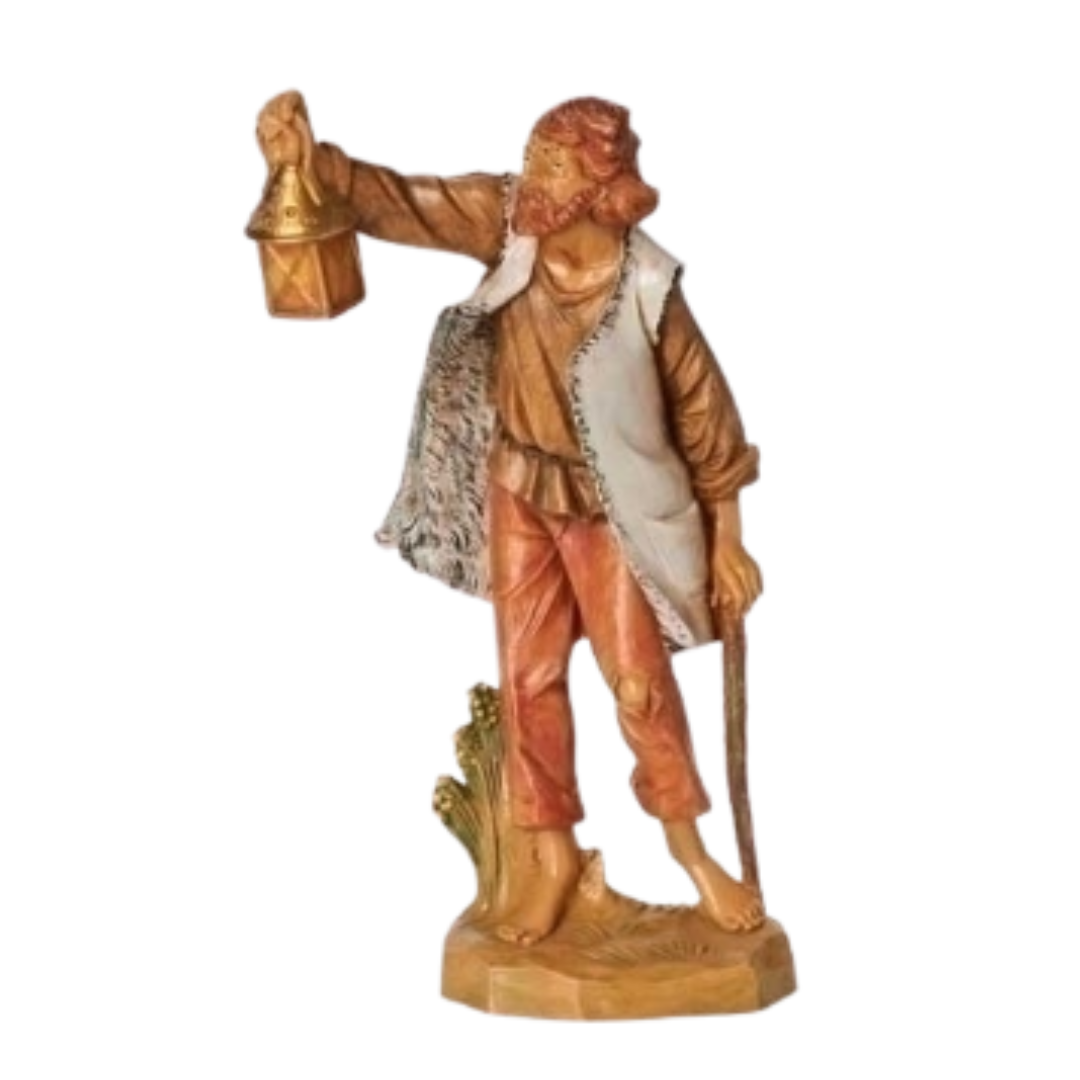 Fontanini Heirloom Nativity 7.5" scale Thaddeus Innkeeper-54808, Fontanini Villager, 54808