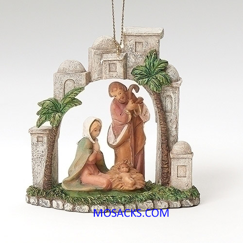 Fontanini Holy Family City Scene Ornament - 56379