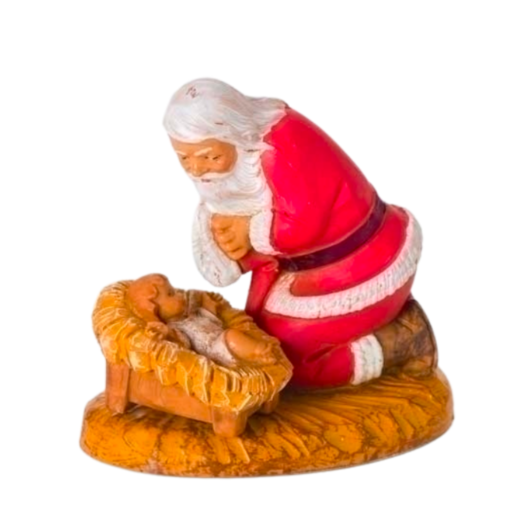 Fontanini Kneeling Santa