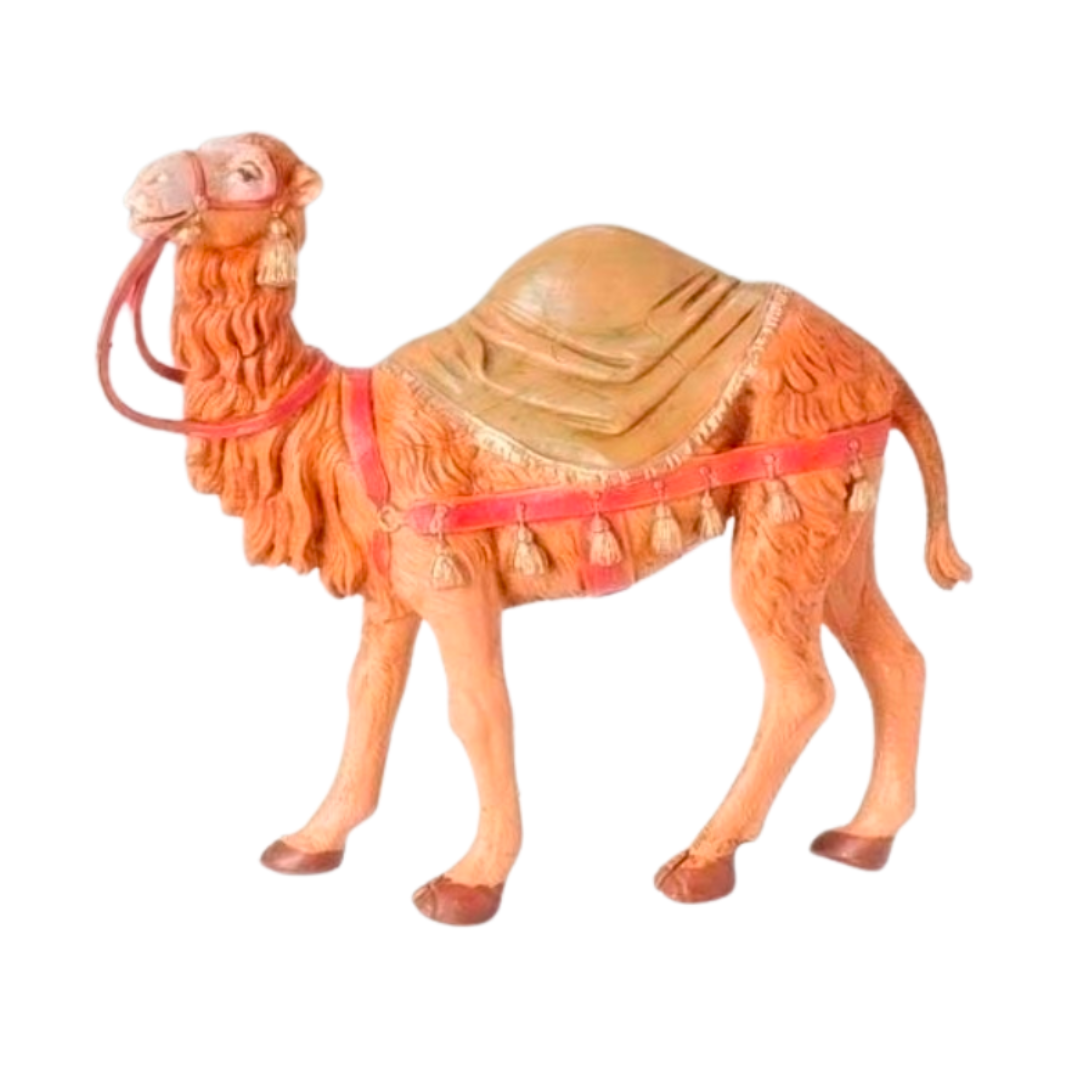Fontanini 5" Heirloom Nativity Camel with Saddle Blanket #72526