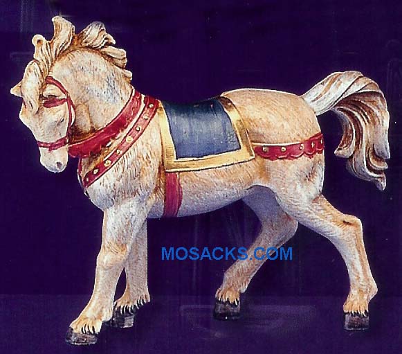 Fontanini 5" Heirloom Nativity Horse with Saddle Blanket #72524