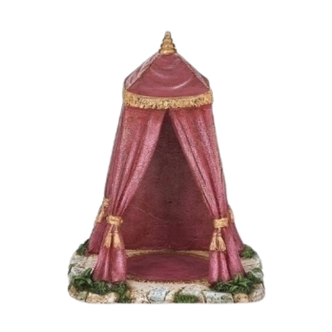 Fontanini 5"  Nativity King's Tent Burgundy-55616