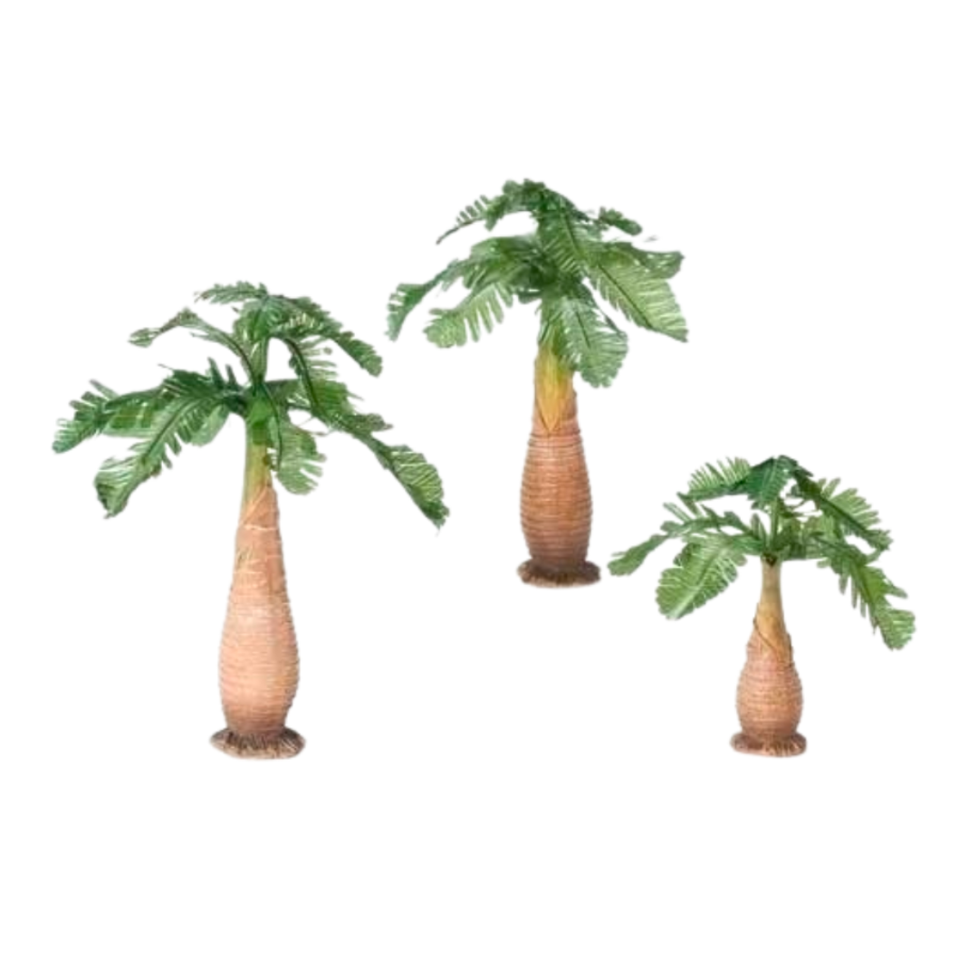 Fontanini 5" Heirloom Nativity Palm Tree 3-Pc. Set #54605