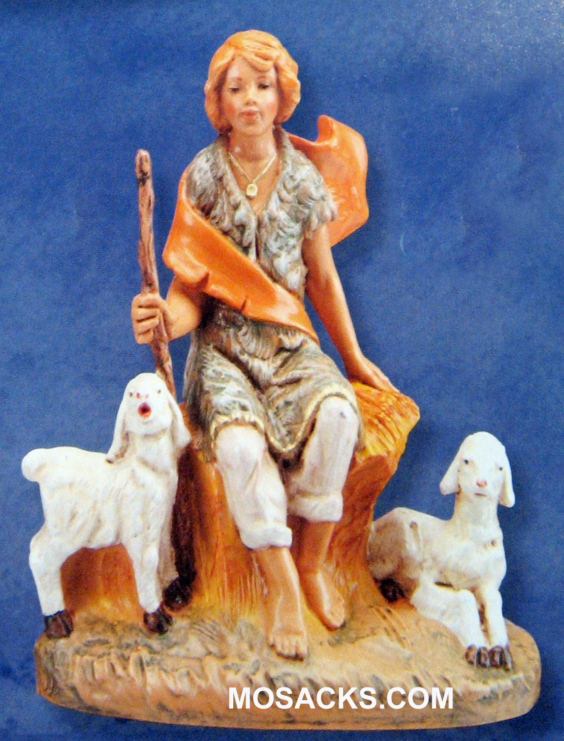 Fontanini 5" Heirloom Nativity Peter, Boy with Sheep #54049