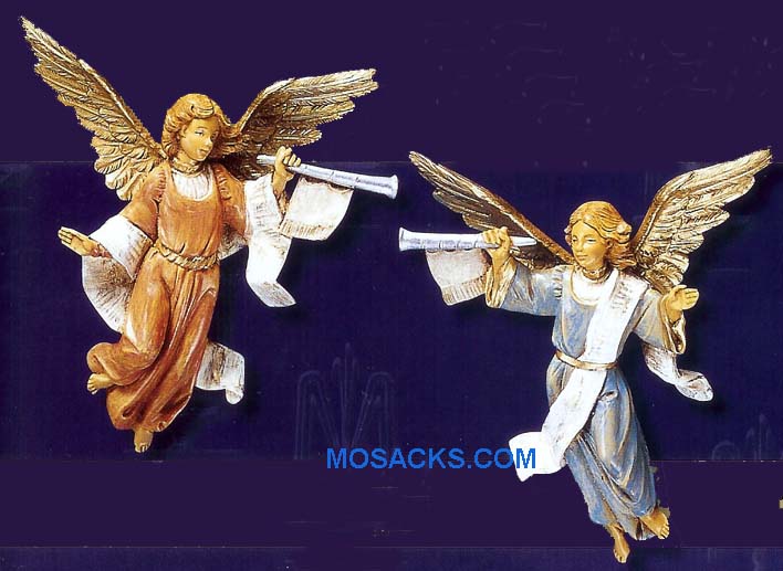 Fontanini 5" Heirloom Nativity Trumpeting Angels 20-51503_Available mid-August 2022