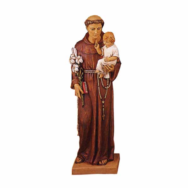 Fontanini St. Anthony (20" Scale) - Marble-Based Resin - 43119