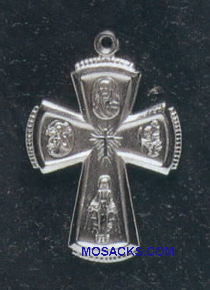 Four Way Sterling Silver Cross-16917 RETIRED