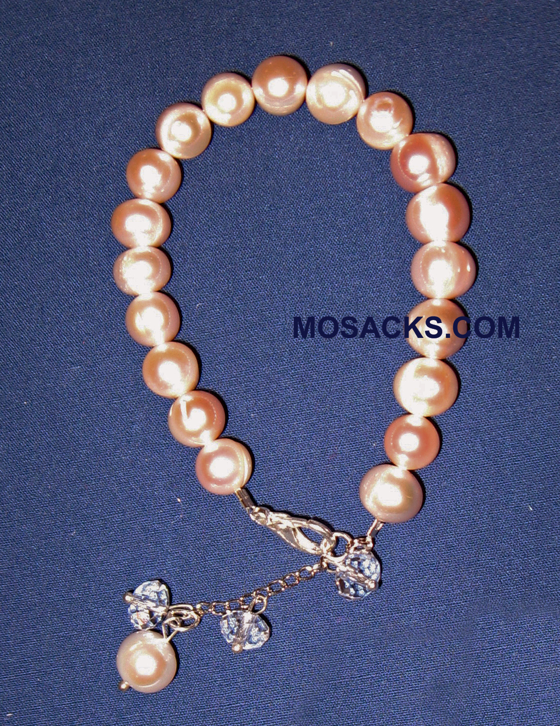 Fresh Water Pearl Pink Bracelet 418-FWPPK