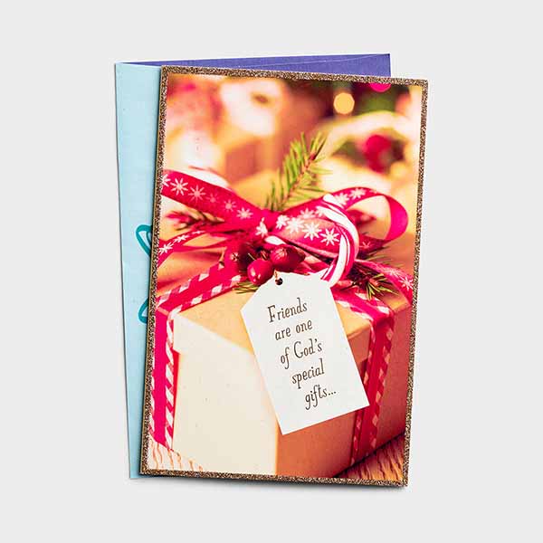 "Friends--One of God's Special Gifts" Christmas Cards