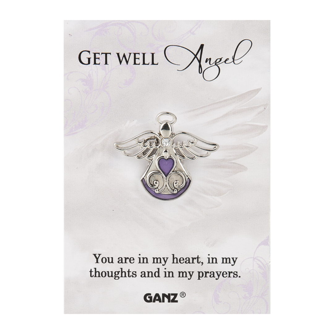 Get Well Angel Pin