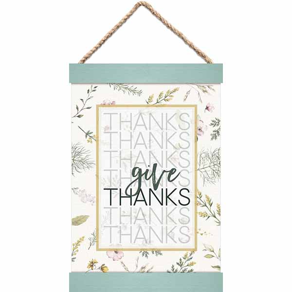 "Give Thanks" Wall Art - BNS0004