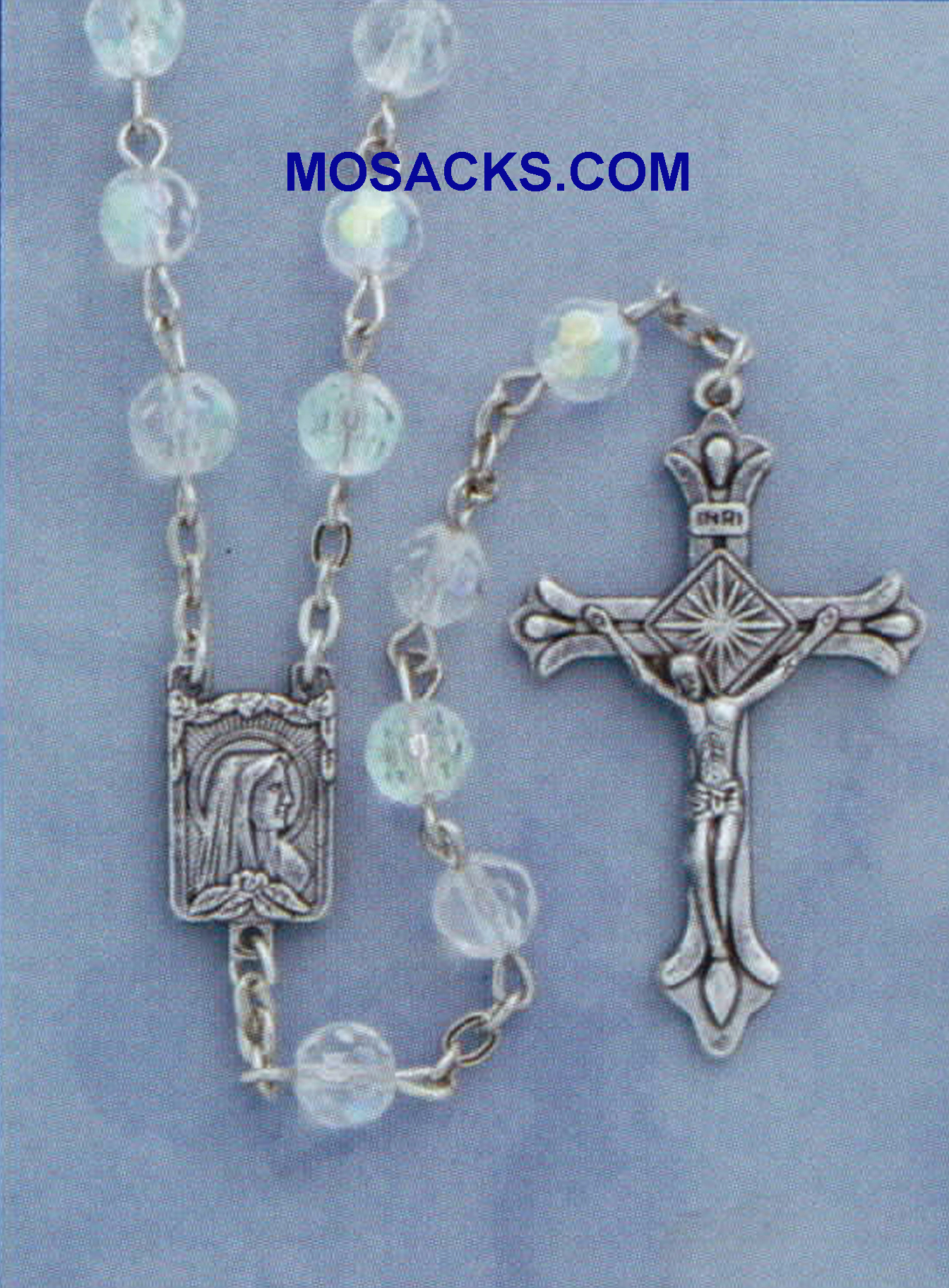 Clear Glass Rosary