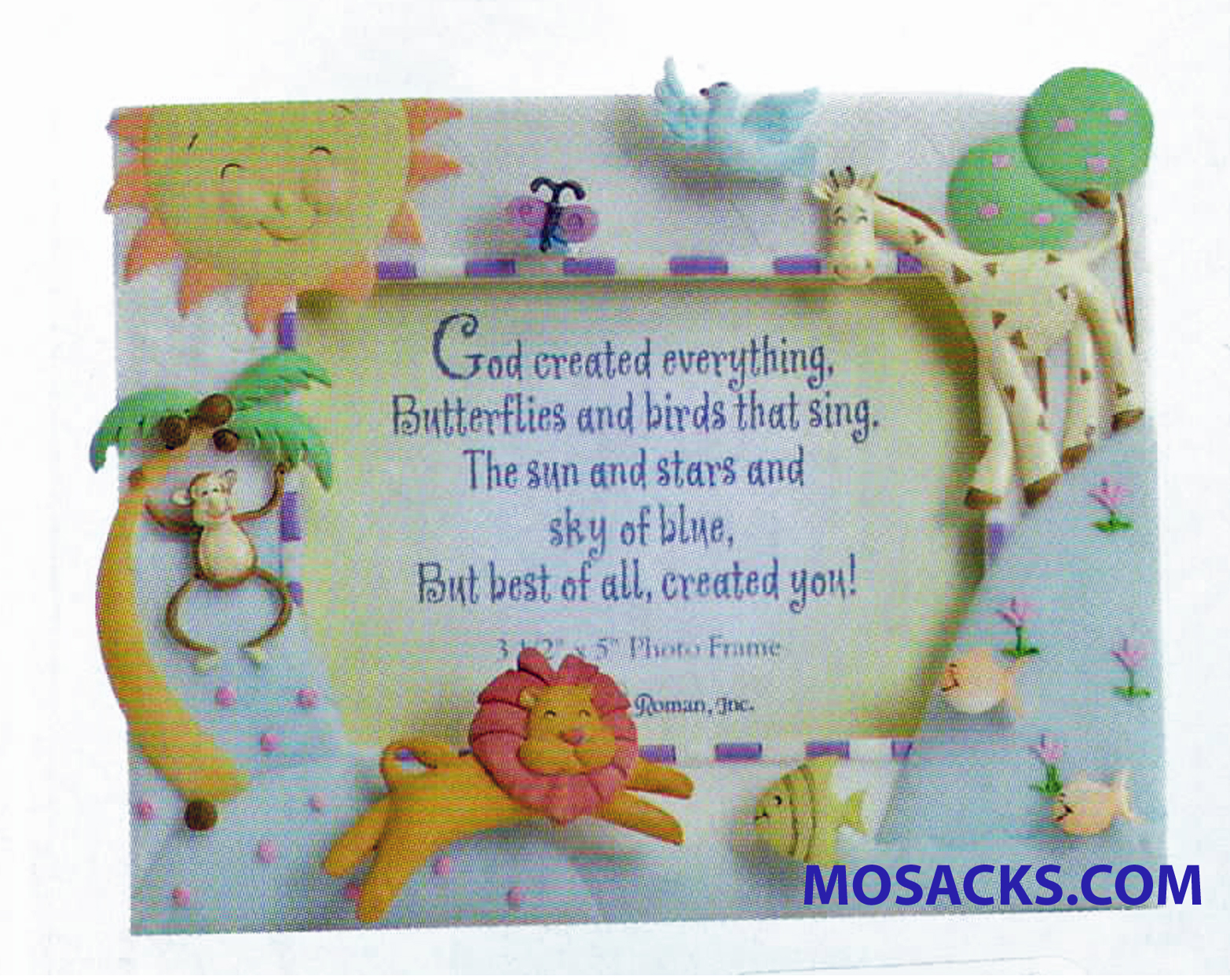 God Created Everything Picture Frame-46548