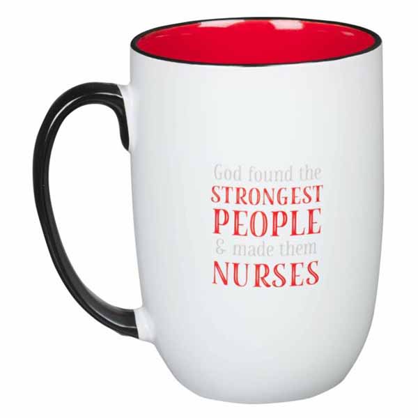 "God Found the Strongest People and Made Them Nurses" Mug - 1220000134775   