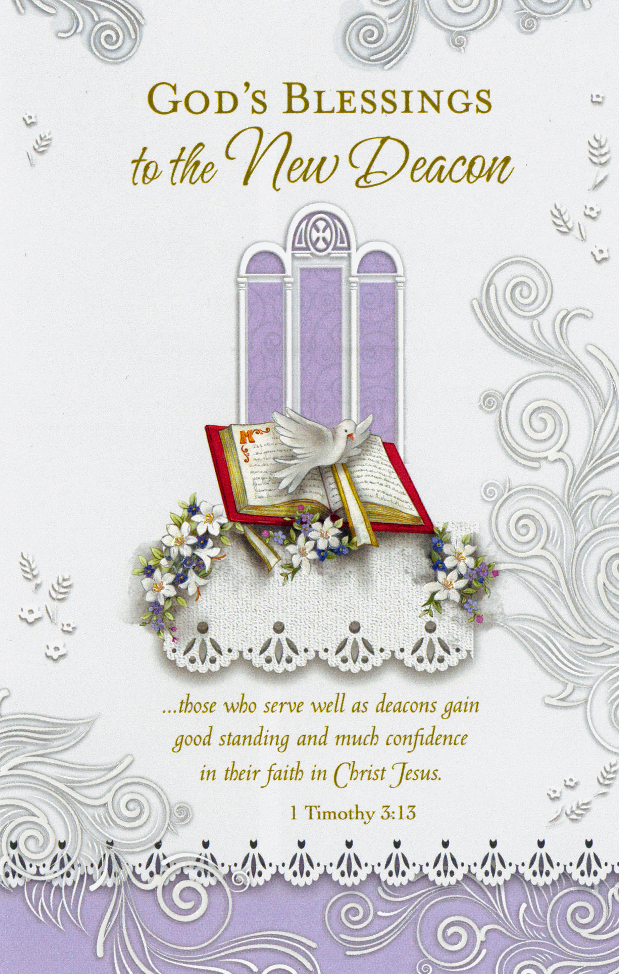 card ordination free printable Greeting of Deacon Ordination Cards