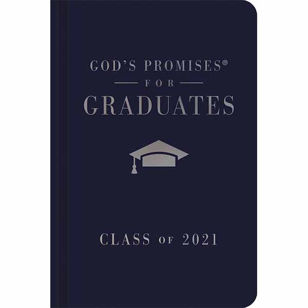 God's Promises For The Graduate Navy Cover -9781400222025