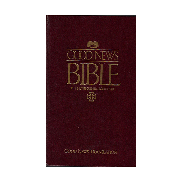 Good News Pew Bible With Apocrypha ABS-9781585160679 Burgundy