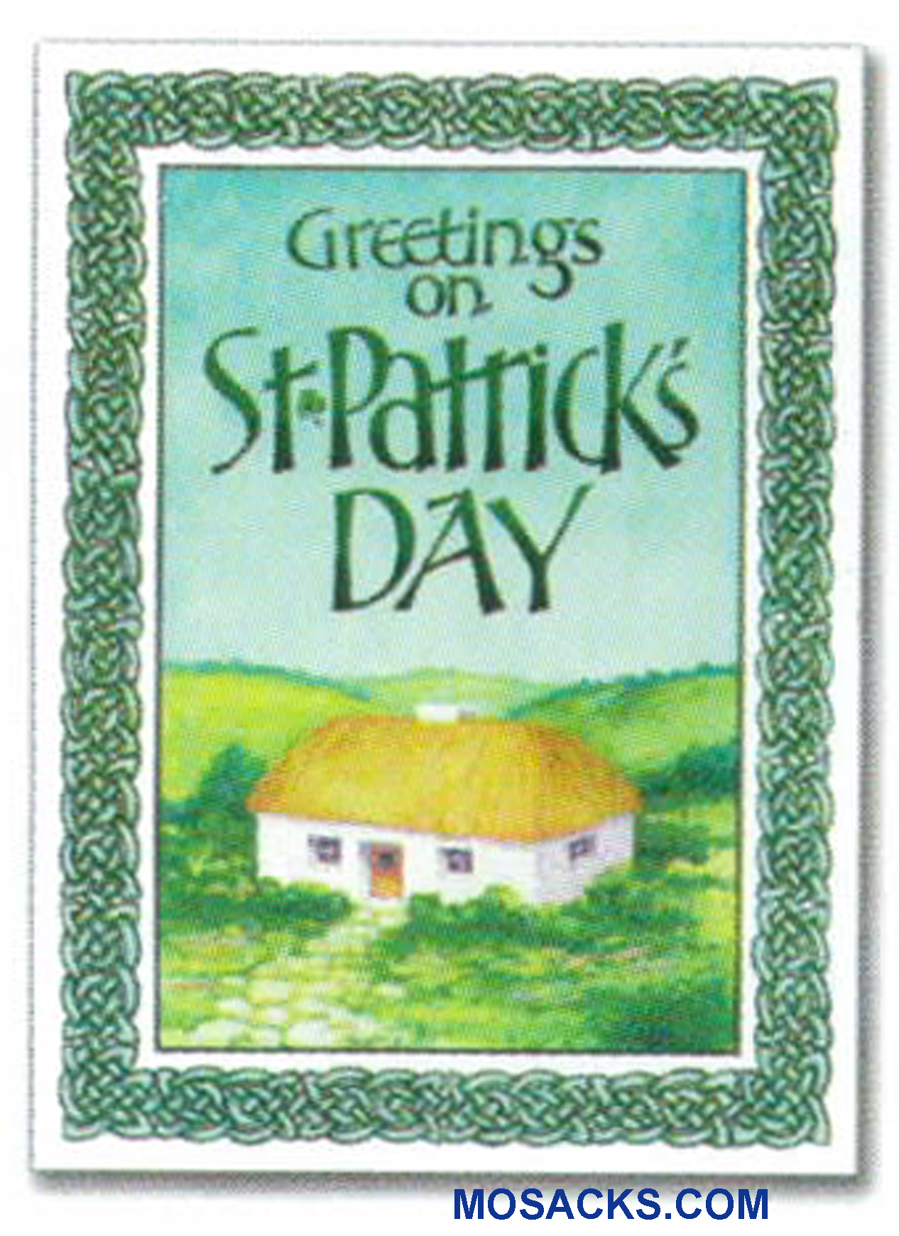 Greetings On St. Patrick's Day Greeting Card -WCA5152