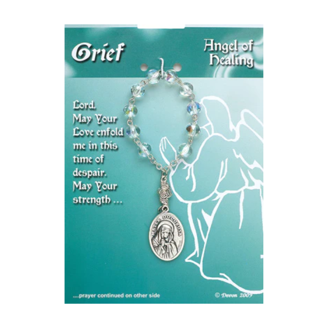 Grief, Angel of Healing, One Decade Rosary, 08022GRF