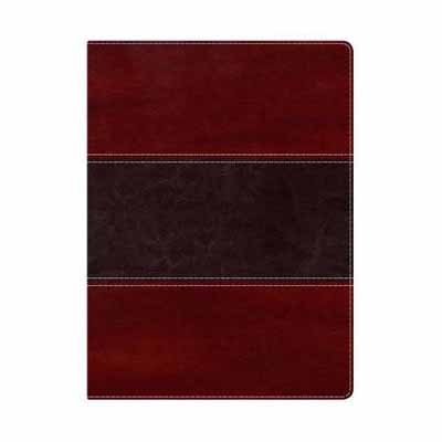 Holman NKJV Study Bible (Imitation Mahogany Leather)