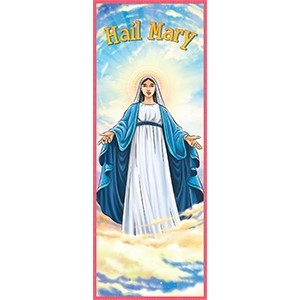Catholic Bookmark Hail Mary Bookmark-BKMK11