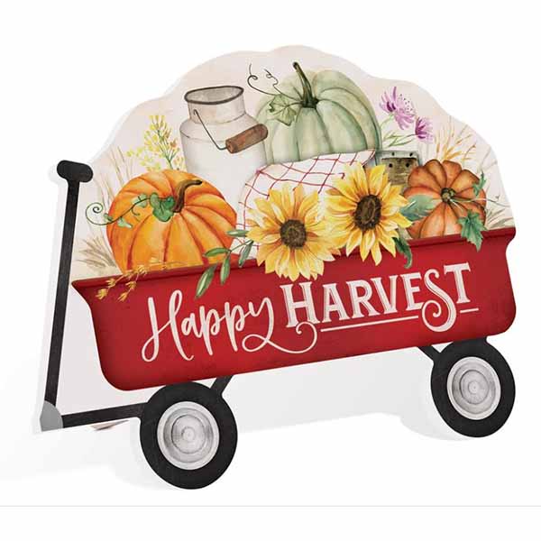 "Happy Harvest" Sign - YSAP0006