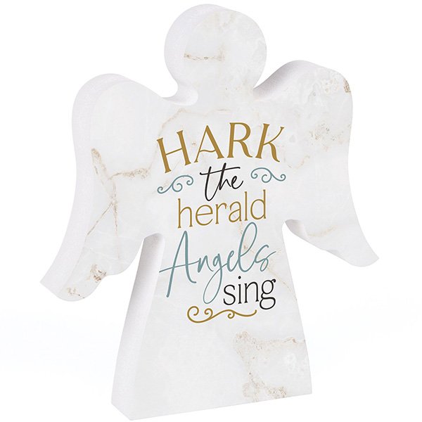 "Hark the Herald Angels Sing" Angel Carving - SAT0187