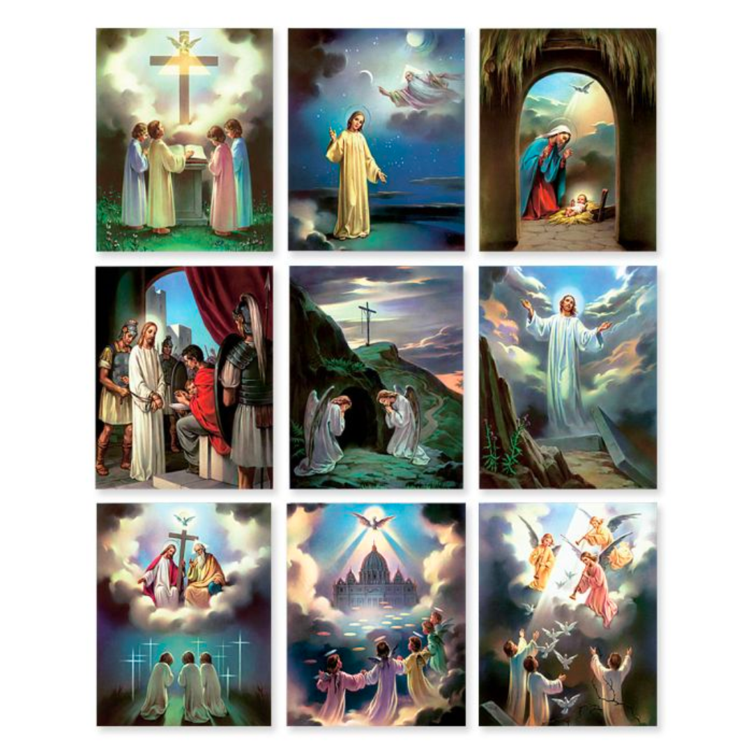 The Apostle's Creed 8" x 10" Teaching Aid Poster Set