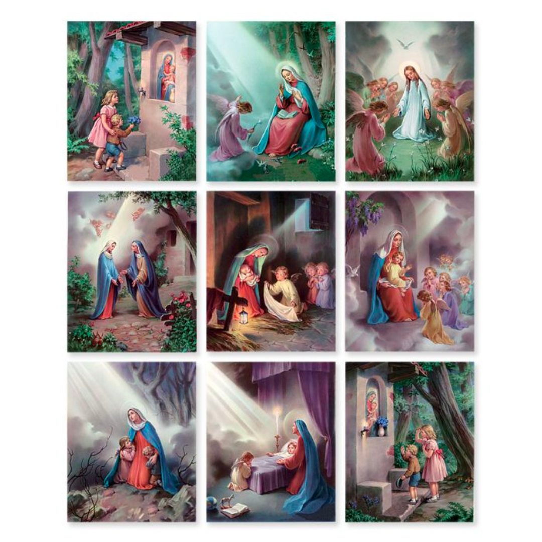 The Hail Mary Full Color Lithograph Poster Set