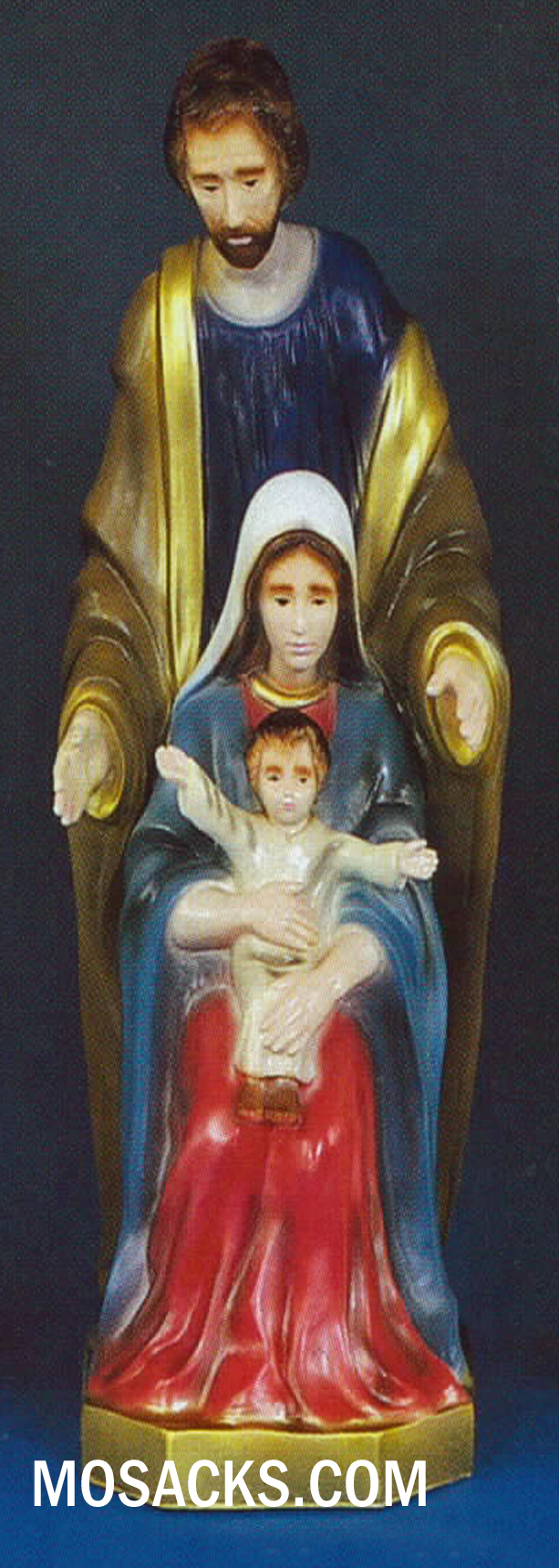 Holy Family One-piece 24 Inch-SA2400C outdoor Catholic statue