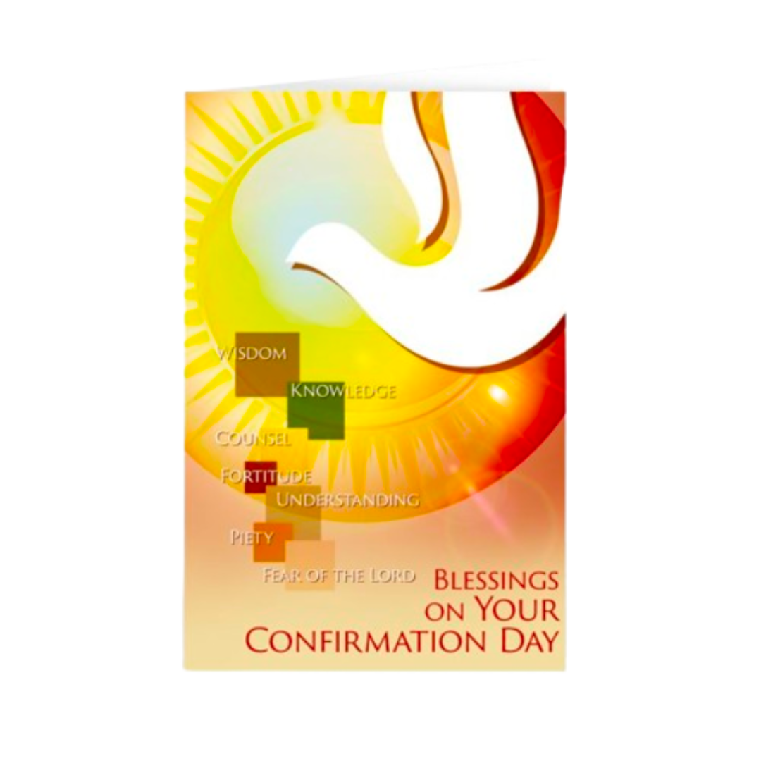 Holy Spirit Confirmation Greeting Card