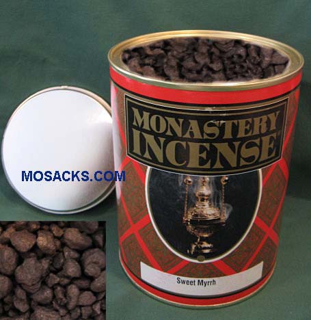 Monastery Incense Aromatic Gums12 ounce Sweet Myrrh-859