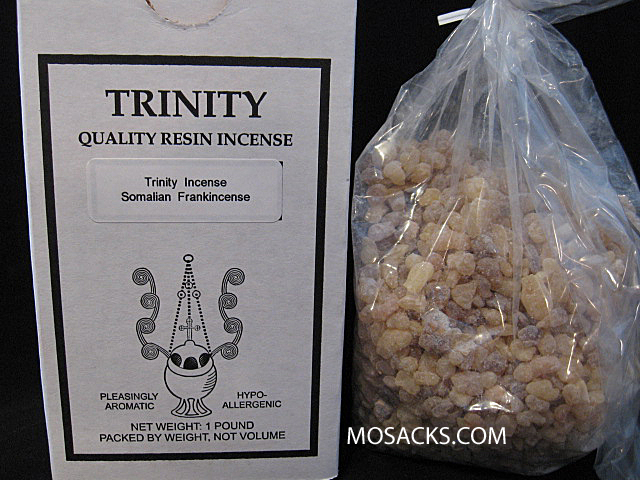 Incense, Trinity Brand Ethiopian  Frankincense Incense, 1 Pound Box