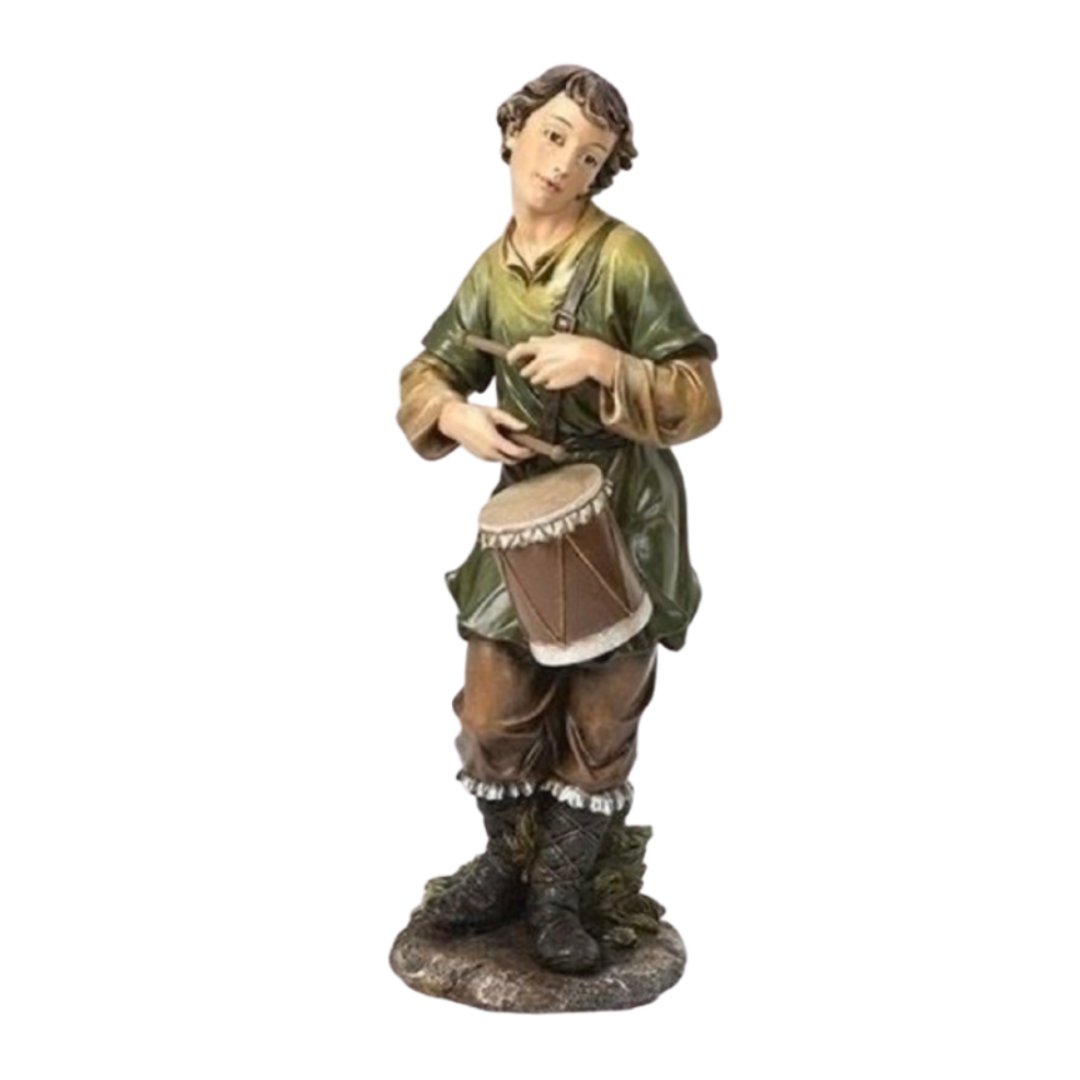 Joseph's Studio 27" Full Color Nativities Drummer Boy