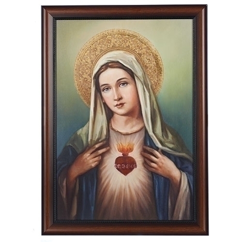 Joseph's Studio Immaculate Heart Of Mary Framed Art 27" 20-66268
