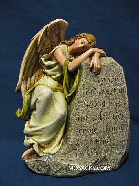 Joseph's Studio Memorial Garden Reclining Angel Figure 42083