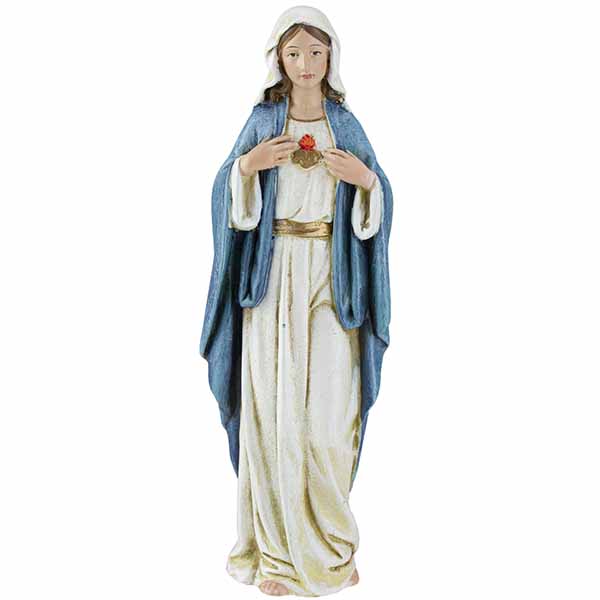 Immaculate Heart of Mary 6" Joseph's Studio Renaissance Collection Statue (20-60689)