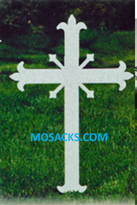 K Brand Memorial Cross Fleur-De-Lis K4057