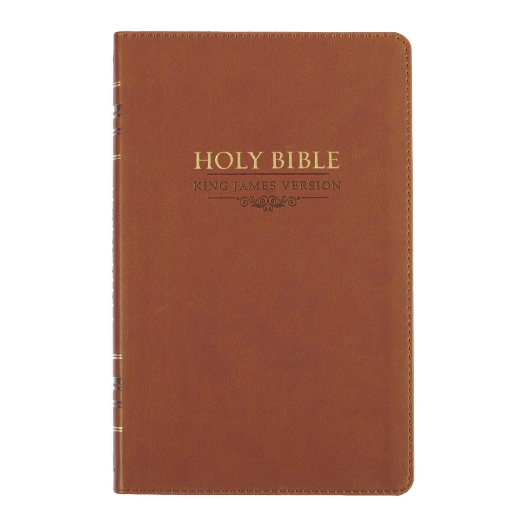 KJV Gift Edition Bible (Tan/Faux Leather) - KJV106