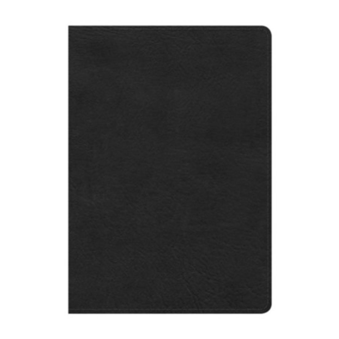 KJV Large Print Compact Reference Bible (Black Leathertouch)