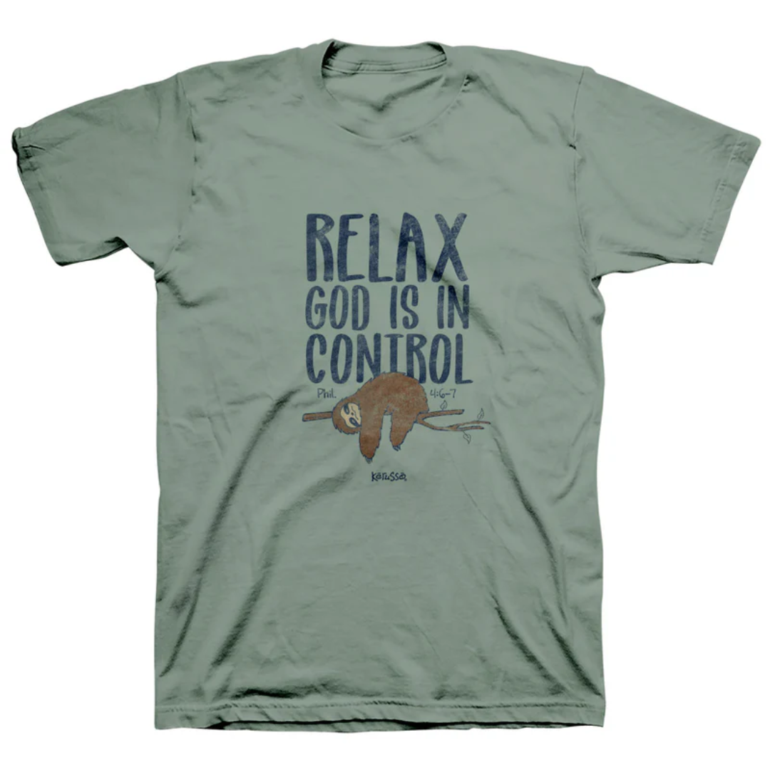 Kerusso God Is In Control Philippians 4:6-7 T-Shirt