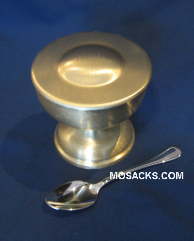 Satin Brass Boat and Spoon 3" high 2"diameter -K88, Boat and Spoon K88