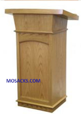 Church Furniture W Brand Wooden Lectern with two inside shelves 40-520