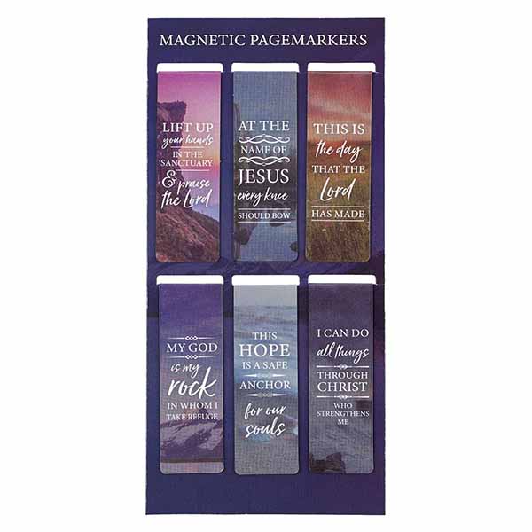 Lift Up Your Hands Magnetic Bookmark Set - MGB056
